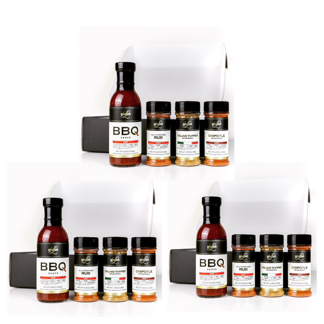 Premium Hot BBQ Sampler